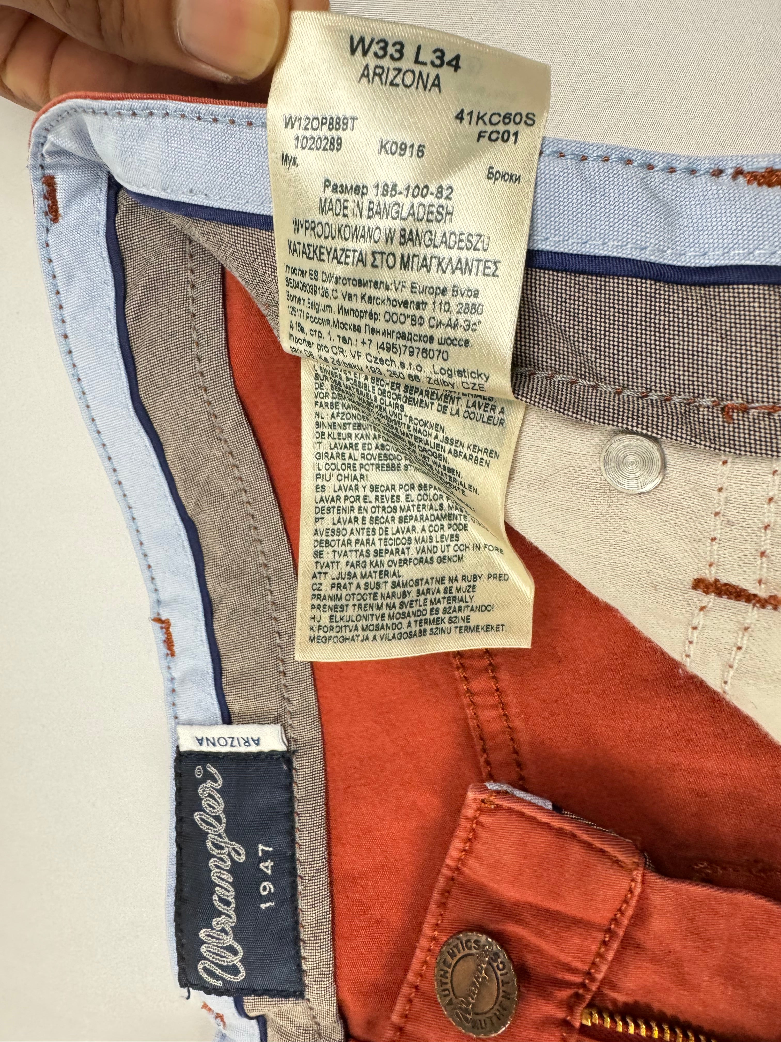 Wrangler 33/34- gebraucht
